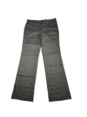 Ann Taylor NWT Devin Fit Trouser Pants Women's Size 8 Slim Straight Leg Gray